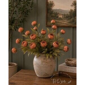 5 Ashland Michael’s Peony Stems In Brown Viral RARE